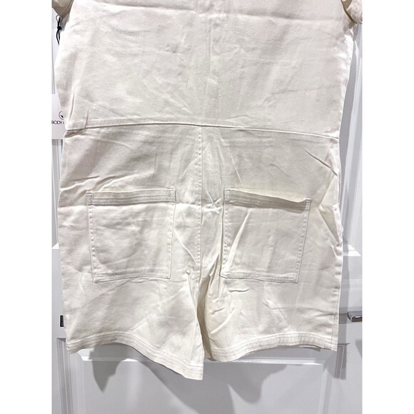 Body Glove Radiant Coveralls in Cream Women Size Medium Romper Zip NWT - Picture 12 of 15